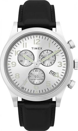 Timex TW2W48100 Mens Waterbury Traditional Watch - Silver - One Size