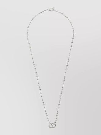 Valentino Garavani beaded chain necklace featuring delicate links