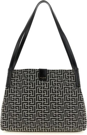 Balmain Release Small Shopping Bag - Dames - Schoudertassen - Veelkleurig - ONE Size - Leer - Tassen