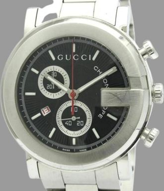 Gucci Pre-owned Watches, male, Black, Size: ONE SIZE Pre-owned G-Chrono Ya101309.101M Wristwatch