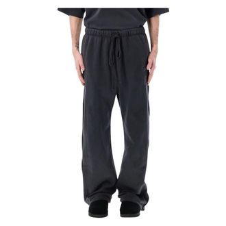 Fear of God Wide Trousers, male, Black, Size: XL Heavy Fleece Tearaway Sweatpant