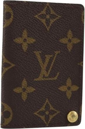 Louis Vuitton Pre-owned Wallets, female, Brown, Size: ONE SIZE Pre-owned Canvas Wallet