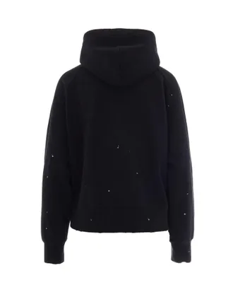 Carhartt Work in Progress Womens Hooded Painter Sweatshirt Black Cotton Sweat Sweatshirts Sweater