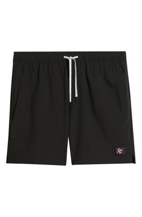 Dark Seas Warwick Stretch Drawstring Shorts in Black at Nordstrom, Size X-Large