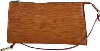 Louis Vuitton Brown Epi Leather Pochette Pouch (Pre-Owned)