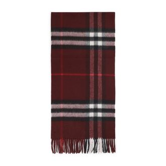 Burberry Check Cashmere Scarf - unisex - Burberry - Winter Scarves - Multicolor - ONE SIZE - Accessories