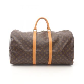 Louis Vuitton Brown Monogram Monogram Boston Bag (Pre-Owned)