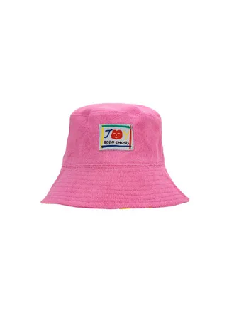 Bobo Choses B125AI017K_561 Recycled Cotton Beanie - Pink