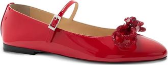 Mach & Mach Ballerine con decorazione - Rosso