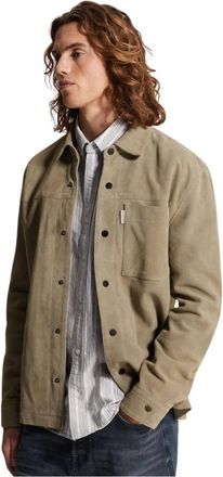 Cast Iron Heren, Jassen, Beige, Maat: 2XL Su&egrave;de