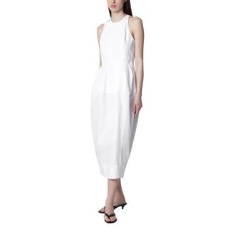 R&oacute;he Midi Dresses, female, White, Size: M Sculptural Dress