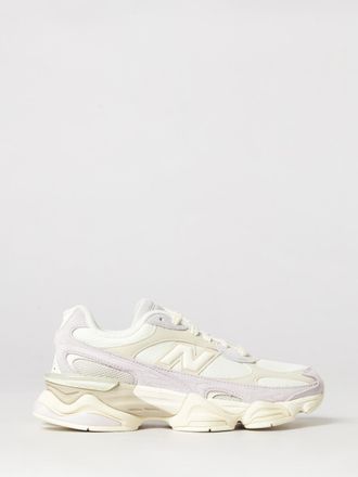New Balance 9060 Suede and Mesh Low-Top Sneakers with Bicolor Sole