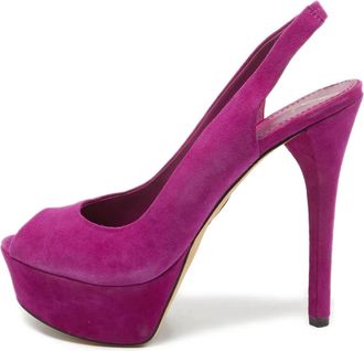 Brian Atwood Sandali con cinturino posteriore 135mm Pre-owned - Rosa