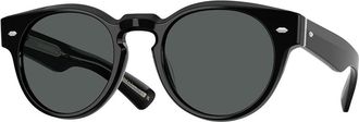 Oliver Peoples OV5571SU Hayton Polarized 1731P2 Mens Sunglasses Black Size 49