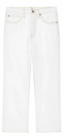 Frame Denim Womens The Vertical Crop Jeans In Trinity