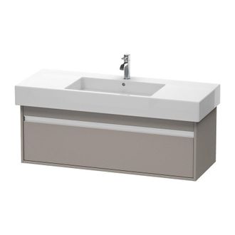 Duravit Duravit Ketho M&oacute;dulo Mural 6692, 1 Extra&iacute;ble, 1200mm, Para Vero, Color (frente/cuerpo): Terra Mate - Kt669201414
