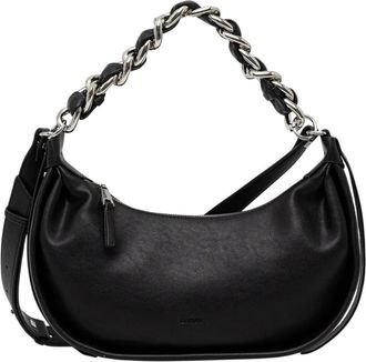 DKNY Dkny, Tassen, Dames, Zwart, ONE Size, Polyester, Fiona Schoudertas