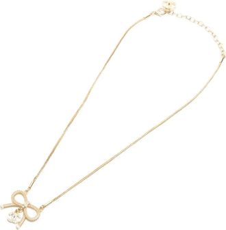Chanel 2024 interlocking-CC pendant necklace - Goud