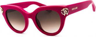 Roberto Cavalli SRC065M 09M3 Fuchsia/Brown Gradient