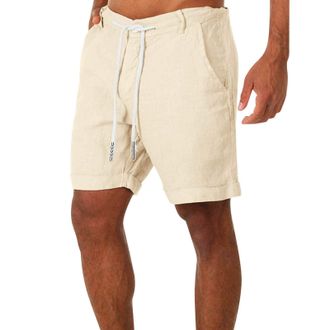 Generic Board Shorts Mens Breathable Lightweight Beach Short Quick-Drying Comfortable Halfpants with Pocket Solid Color Drawstring Summer Trunks Loose Fit Sty