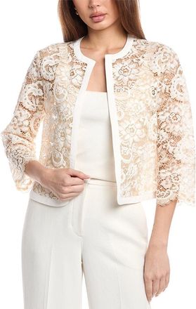 Anne Klein Framed Cardigan Jacket