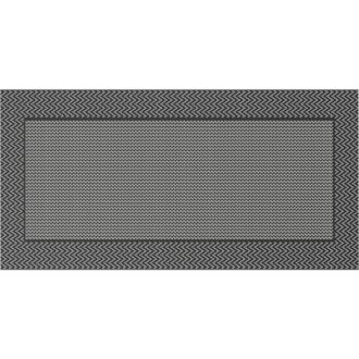 vidaXL Outdoor Rug Black and grey 300 x 500 cm pp Vidaxl
