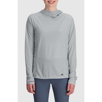 Outdoor Research Echo Raglan Sleeve Hoodie in Pebble at Nordstrom, Size Xx-Small