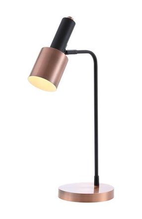 Jonathan Y Designs Brady 22 Metal LED Task Table Lamp, Copper/Black at Nordstrom
