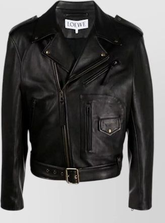 Loewe leather coat