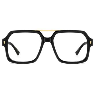 Dsquared2 Glasses, unisex, Black, Size: 56 MM D2 0174 Optical Frame