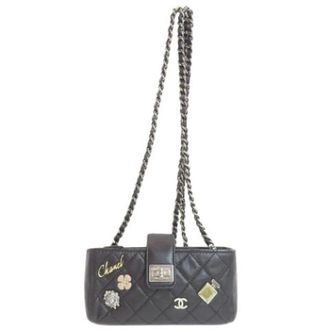Chanel Pre-owned Mini Bags, female, Black, Size: ONE SIZE Pre-owned Mini Shoulder Bag