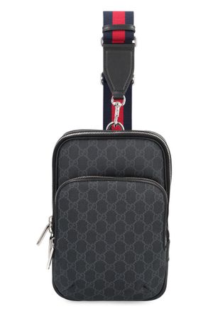 Gucci Black GG Small Crossbody Bag