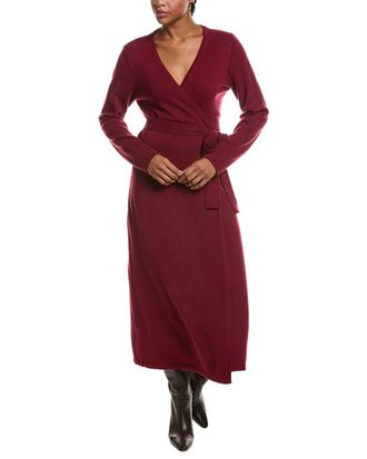 Diane Von F&uuml;rstenberg Astrid Wool & Cashmere-Blend Wrap Dress