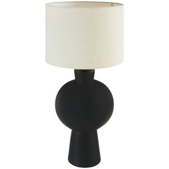 Atmosphera Atmosphera - L&aacute;mpara De Mesa Yulia Negra H59cm Cr&eacute;ateur DInt&eacute;rieur