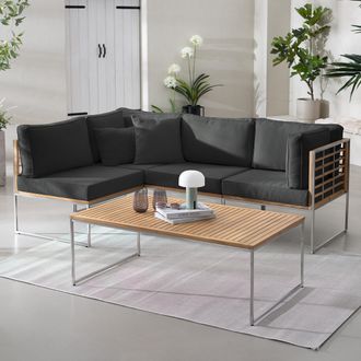 Jardi Set di 5 mobili da esterno TEAKLINE A, Jardi