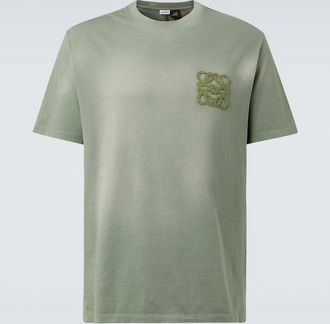 Loewe T-shirt Anagram in jersey di cotone