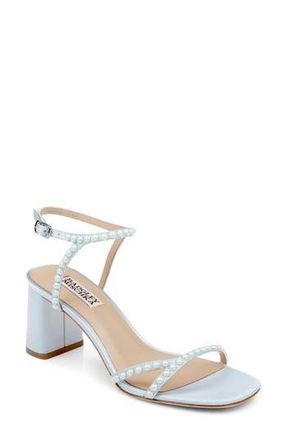 Badgley Mischka Giabella Ankle Strap Sandal in Moonstone Blue at Nordstrom Rack, Size 8