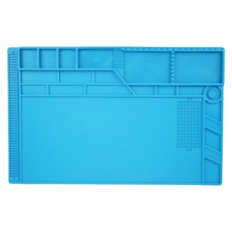 OEM Alfombrilla De Trabajo Aislante Magn&eacute;tica De Silicona - Alfombrilla De Soldadura Resistente Al Calor, Dimensiones 350x550 Mm, Antiest&aacute;tica Y Antidesli