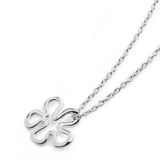 Lucy Quartermaine Open Splash Silver Pendant in Sterling Silver at Nordstrom, Size 20