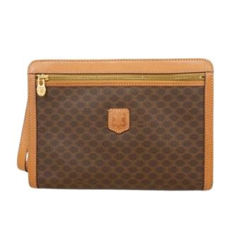 Celine Pre-owned Clutches, male, Brown, Size: ONE SIZE Pre-owned Vintage Clutch