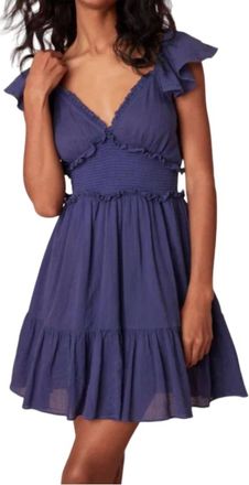LoveShackFancy Ivella Dress In Midnight