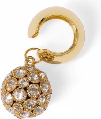 Pearl Octopuss.y Crystal Spheres Cuff Pearl - Dames - Oorbellen - Geel - ONE Size - Accessoires