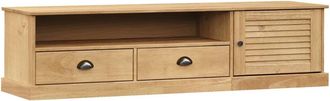 vidaXL Mueble Para Tv Vigo Madera Maciza De Pino 156x40x40 Cm Vidaxl