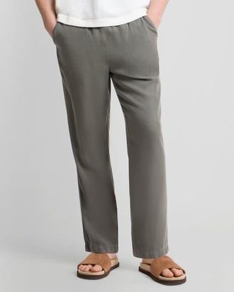 Onia Lyocell Beach Pant in Agave at Nordstrom, Size Xx-Large