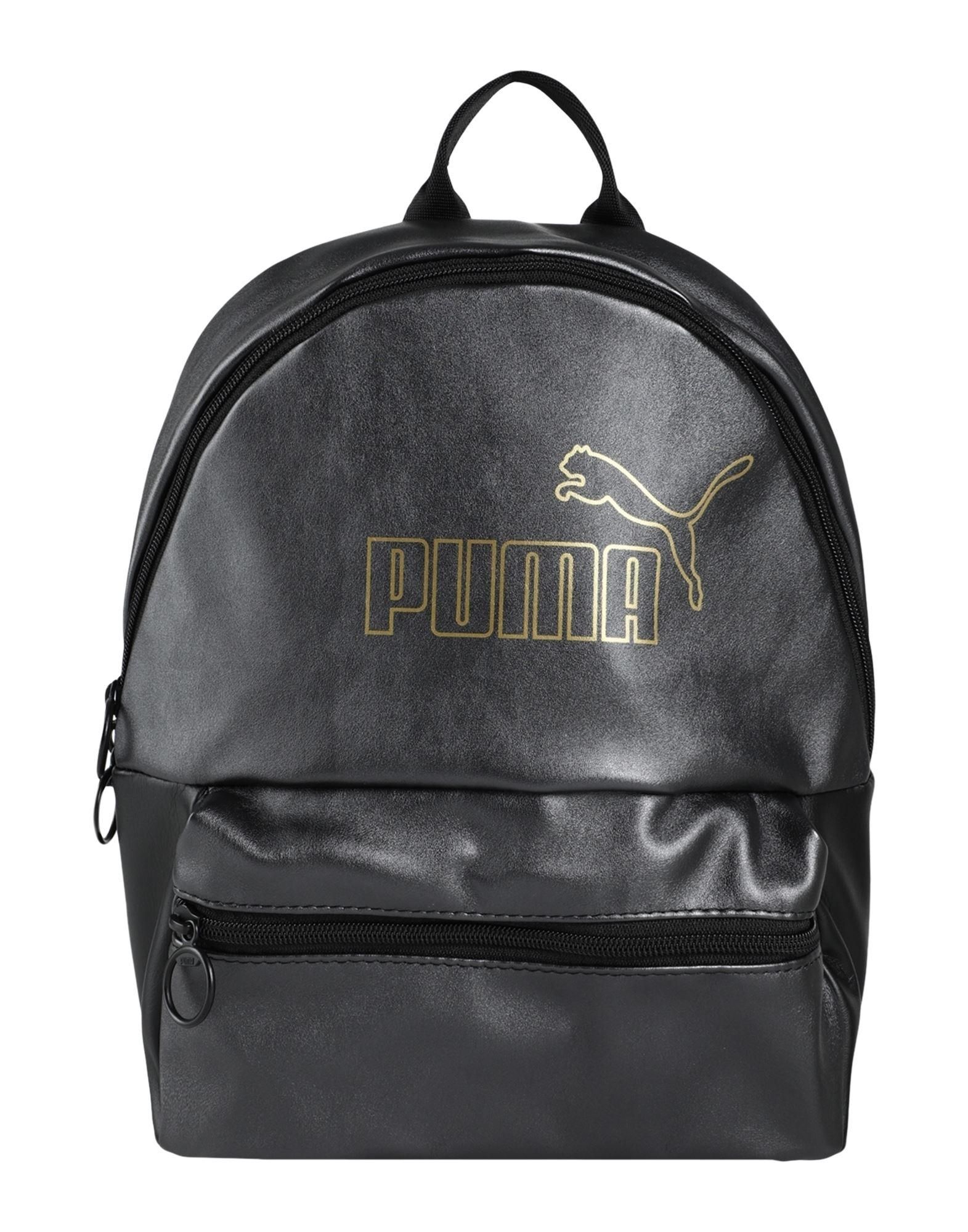 Leather puma backpack shop