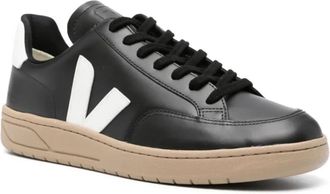 Veja Low-Top Sneaker - V-12 Leather Sneakers - Gr. 36 (EU) - in Schwarz - für Damen