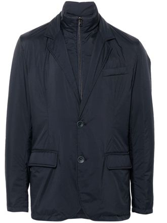Herno Giacca biker con applicazione - Blu