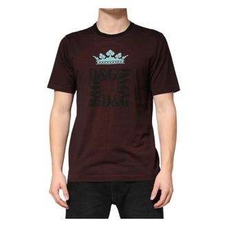 Dolce & Gabbana Uomo, Top, Marrone, M, new