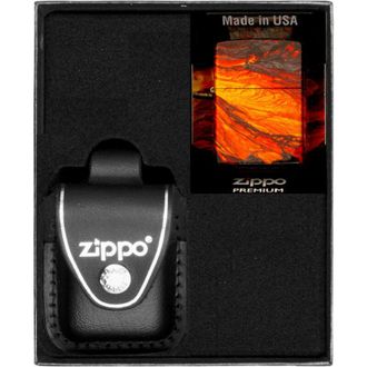 OEM Juego De Regalo De Encendedores Zippo Lava Flow N.&ordm; 3