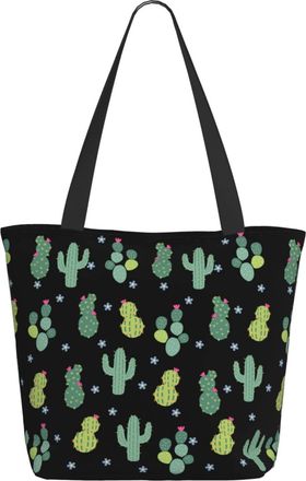 AOOEDM Cute Plant Cactus Ladies Shopping Bag 13x11x7in.The Perfect ValentineS Day Gift.It Is The Best ValentineS Day Gift For Mom, Daughter, Wife,Etc